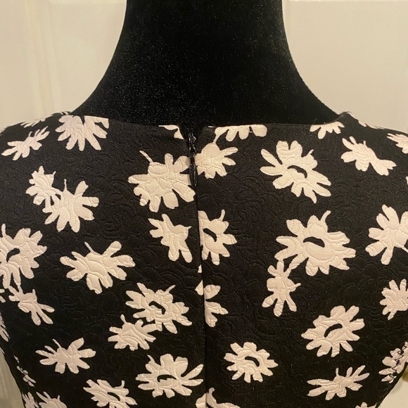 Ann Taylor Fitted A-Line Floral Dress - Picture 4 of 8